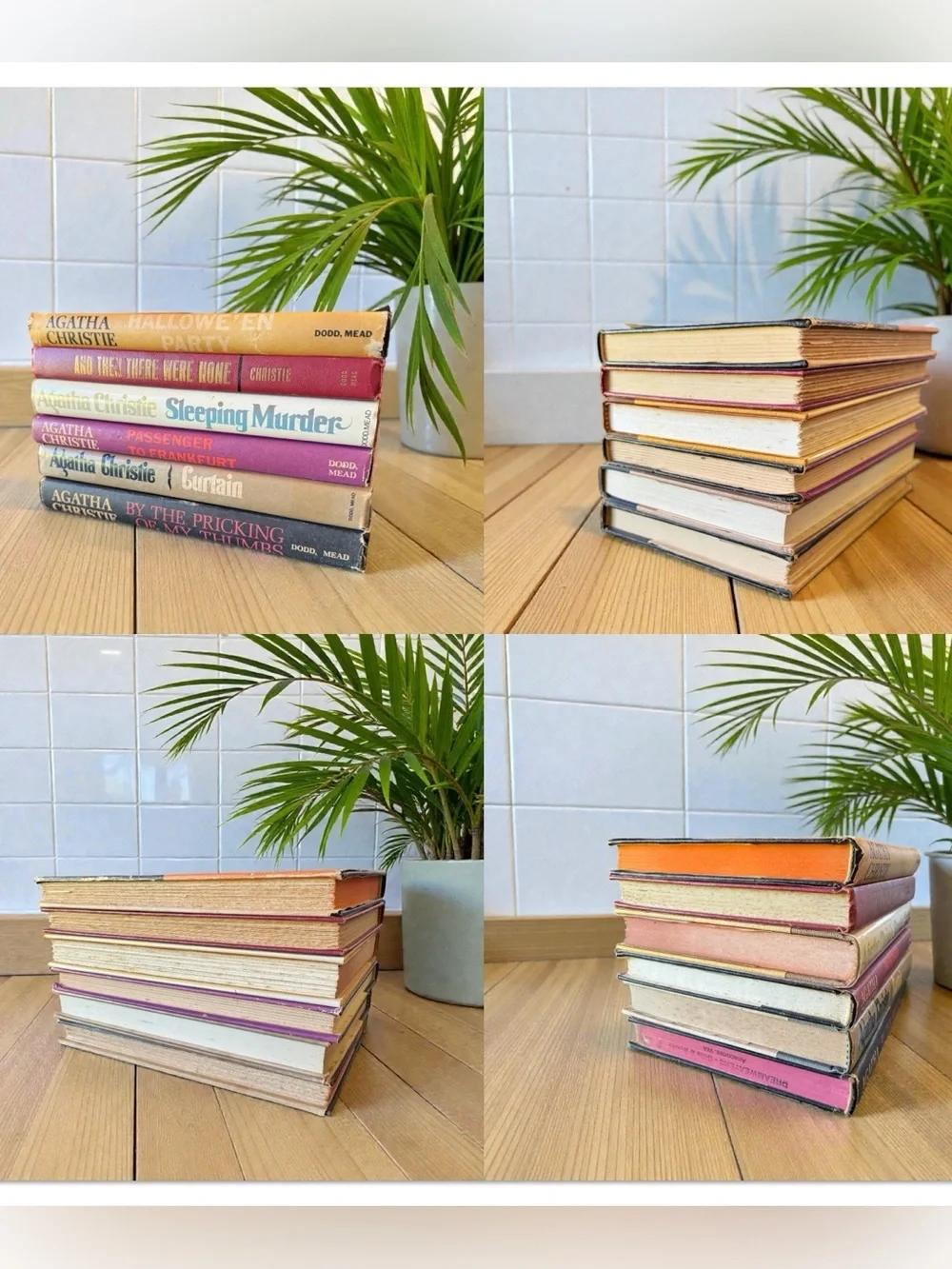 Vintage Agatha Christie Hardcover Mystery Book Lot | 1960s-1970s
